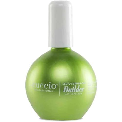 LED-UV Brush-On Builder Gel with Calcium by Cuccio Pro for Women - 2.5 oz Nail Polish (Pack of 1)