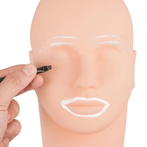 Mapping Paste, 20g/0.7oz Mapping Brow Paste for Eyebrow and Lips Measuring, Brow Contour Paste for PMU Microblading Supplies and Eyebrows Design Marking (Pink)