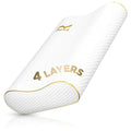 Royal Therapy Extra Queen Memory Foam Cervical Pillow 24 x 14 x 6.5" - Adjustable, Neck Support, Side Sleeper