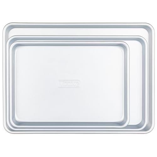 Viking Premium Nonstick Baking Sheet Set - 13, 15 & 18 Inch Heavy Gauge Aluminum