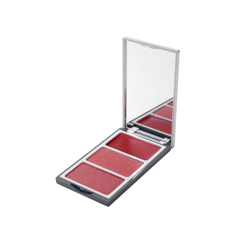Buildable Blush Palette ? Vegan & Cruelty-Free Cream + Powder Cheek Color Trio for Natural & Long-Lasting Finish (04 Rosewood Reverie, Cream Blush: 0.09 oz / 2.5 g Powder Blush: 0.25 oz / 7 g)