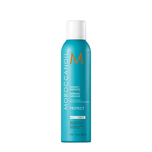 Moroccanoil Perfect Defense Heat Protectant Spray 6oz - Lightweight Argan Oil Formula