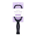 Gimme Beauty Detangling Brush - Curved Paddle Brush for Breakage-Free Detangling - Anti-Static & Frizz - Soft Glide with Ball-Tipped Bristles - Heat-Resistant Styling Tool - Thick Hair