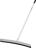 Professional Floor Squeegee Kit with 36-Inch Rubber Blade and 48-Inch Pole for Concrete & Asphalt Cleaning