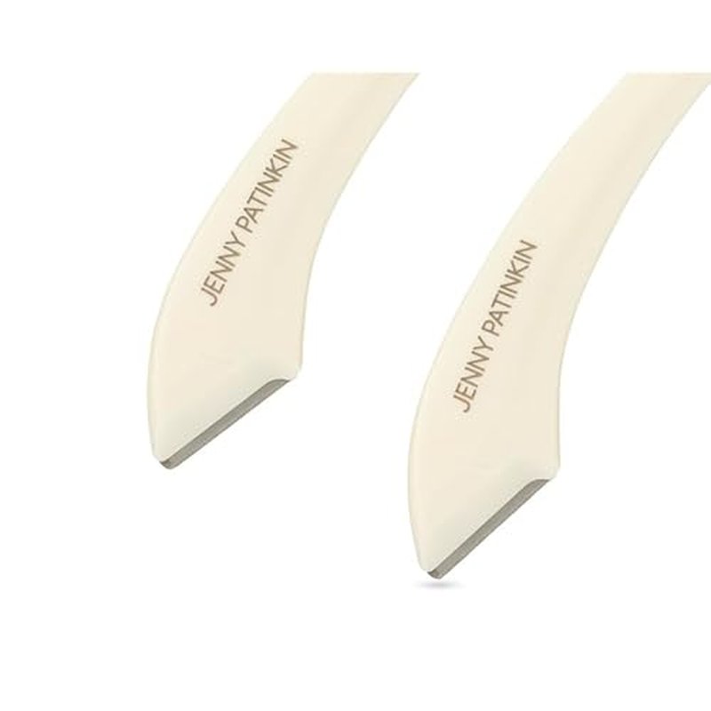 Jenny Patinkin Luxury Eyebrow Razor and Face Razor for Women, 2 Pcs Dermaplaning Razors for Facial Hair Removal, Eyebrow Hair Trimmer, Multipurpose Shaper, and Touch-Up Tool