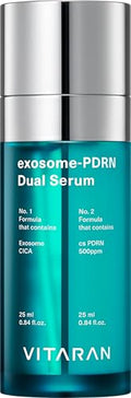 VITARAN Exosome & PDRN Dual Serum - Anti-Aging Face Treatment, 1.7 fl oz