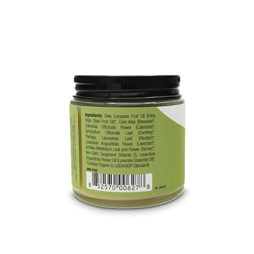 All Good Goop Organic Skin Care Recovery Balm 4oz Pack of 2 - All-Purpose Moisturizer & Soothing Salve with Calendula & Lavender