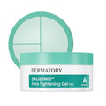 DERMATORY 3-Split Customizable Pore Tightening Gel Pad - Salicylic Acid (BHA), Witch Hazel, Allantoin, Collagen, Pore Minimizing, Targeted Care, Korean Skin Care (30 Pads)