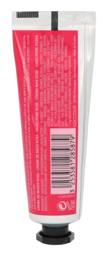 Shea Butter Hand Cream with Organic Shea - Rose Scent, 1 Ounce Pack of 2