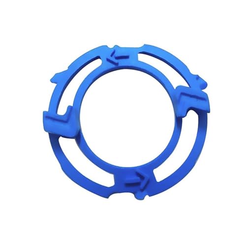 Shaver Head Blades Holder Plate for Razor Head Series 5000, 3PCS SH50 Blue Razor Retaining Rings Lock-Ring Blue Blade Retaining Rings for Shaver Model SH50 Shaver Head Series 5000