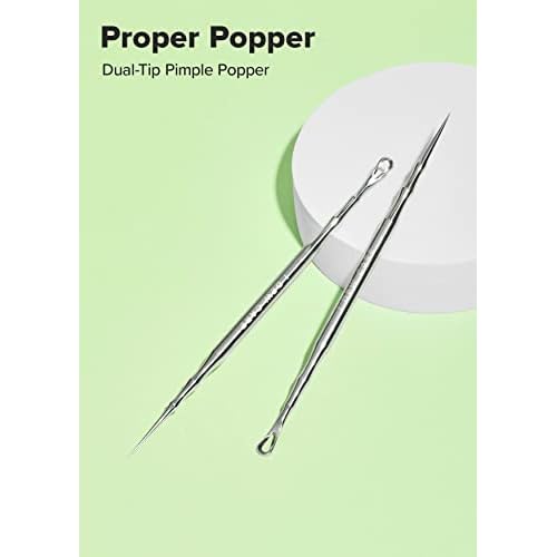 I Dew Care Dual-Tip Pimple Popper - Proper Popper, 1 EA + Hydrocolloid Acne Pimple Patch - Timeout Blemish Happy Paws, 36 Count Bundle