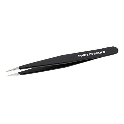 Tweezerman Stainless Steel Point Tweezers - Midnight Sky Eyebrow Precision Tool