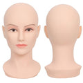 Female Life Size Bald Mannequin Head for Wig Display Cosmetology L70GT-S