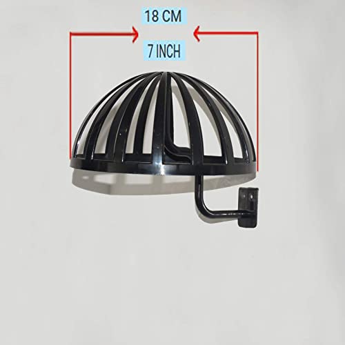 Wall Mount Wig Head Holders & Hangers Set - Support for Styling & Display