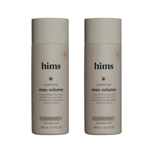 Hims Max Volume Conditioner 6.4 Fl Oz Pack of 2 - Biotin & Citrus Scent