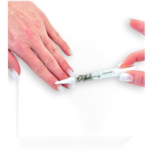 Cuticle Oil Trio ? Lavender, Jasmine & Rose Pens with Real Flower Petals ? Nourishes, Strengthens, Repairs & Protects ? Natural Gift Set (3 Pack)