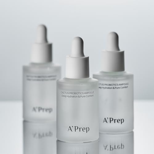 Probiotic Hydrating Facial Serum with Cactus Extract 30ml - Soothing Skin Barrier