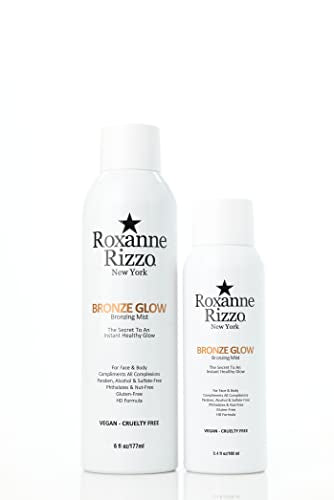 Bronze Glow Duo Face & Body Bronzer with Hydrating Mist - TSA Travel Size