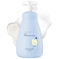 GOONGBE Kids Body Wash ? Tear-Free Tested Gentle Pump Foam for Sensitive Skin ? Low pH Hydrating Cleanser with Ceramide, Panthenol & Amino Acids ? Allergen-Free Scent ? Korean K-Beauty, 10.1 fl oz