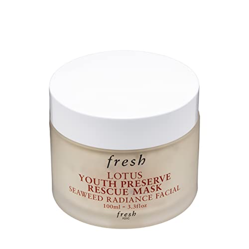 Fresh Lotus Youth Preserve Rescue Mask - Hydrating Skin Care for All Tones