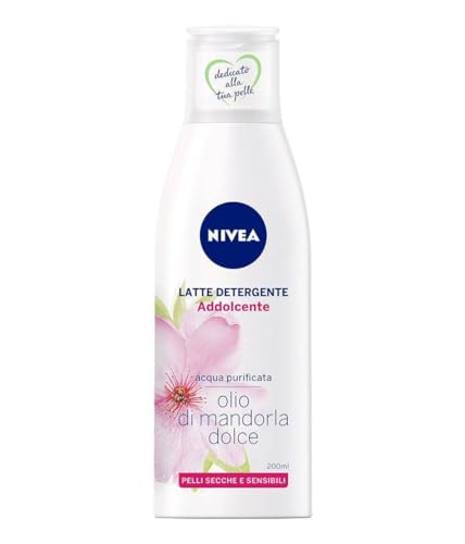 Gentle Facial Cleansing Milk with Almond Oil for Sensitive Skin - 200ml