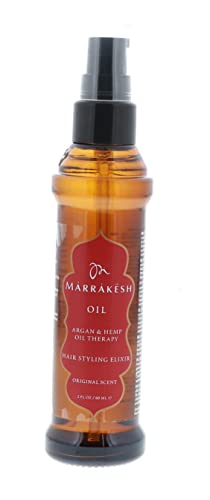Hair Oil Styling Elixir - Marrakesh Oil Hair Treatment, 2 Oz