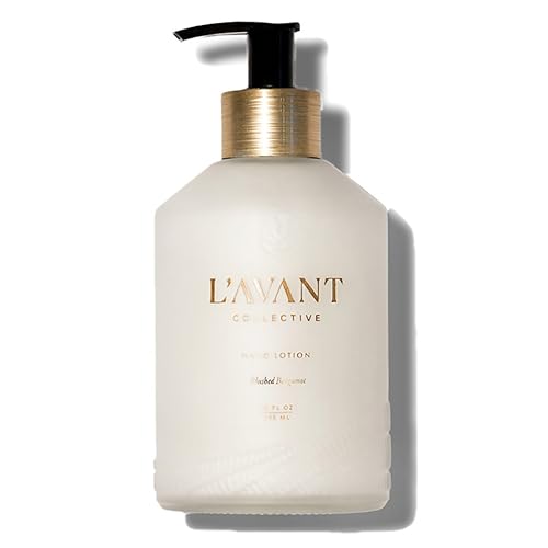 Refillable Plant-Based Hand Lotion with Bergamot Scent - 10 Fl Oz