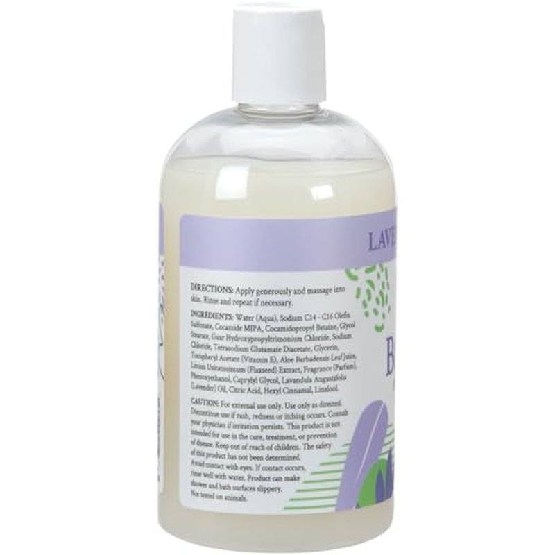 Ginger Lily Farms Botanicals Nourishing Body Wash, 100% Vegan & Cruelty-Free, Lavender Chamomile Scent, 12 Fl Oz (Pack of 6)