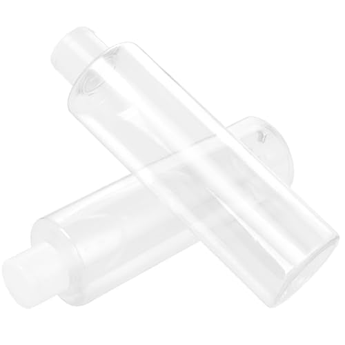 ZEONHAK 30 Pack 8oz Reusable Clear Plastic Travel Bottles with Flip Cap