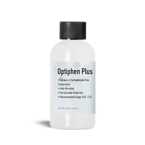Optiphen Plus Preservative for Cosmetics, Optiphen Natural Preservative For Lotions Making DIY Products, Serums (2 Ounce / 60 mL)