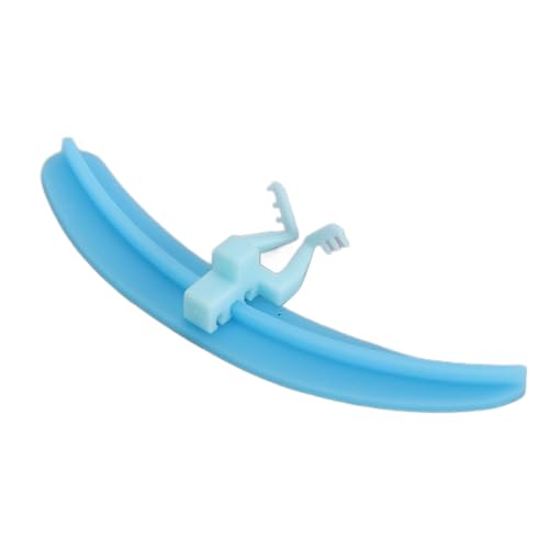 Sanpyl Eyelash Separator, Silicone Lash Extension Tool for Beginners Professional, Washable Reusable, Efficient Isolation Helper with 3 Colors (Blue)