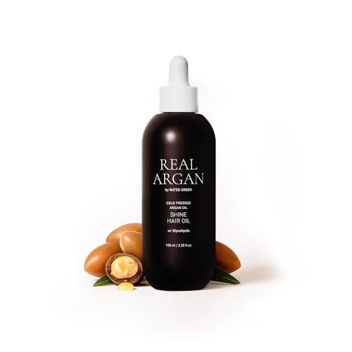 Argan Hair Oil for Frizzy Dry Hair - Hair Oil Treatment, 3.38 oz - Light Shine & Frizz Control - Variation: Hair Oil