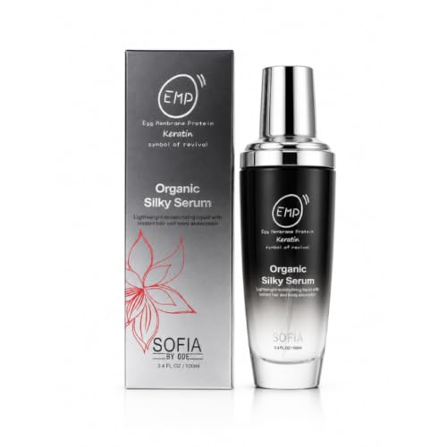 Sofia Organic Silky Hair Serum for Frizz & Dry Hair - 3.4 Fl Oz