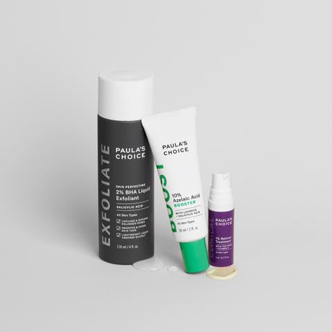 Paula's Choice Complexion Clarity Skincare Set - 3 Piece Kit