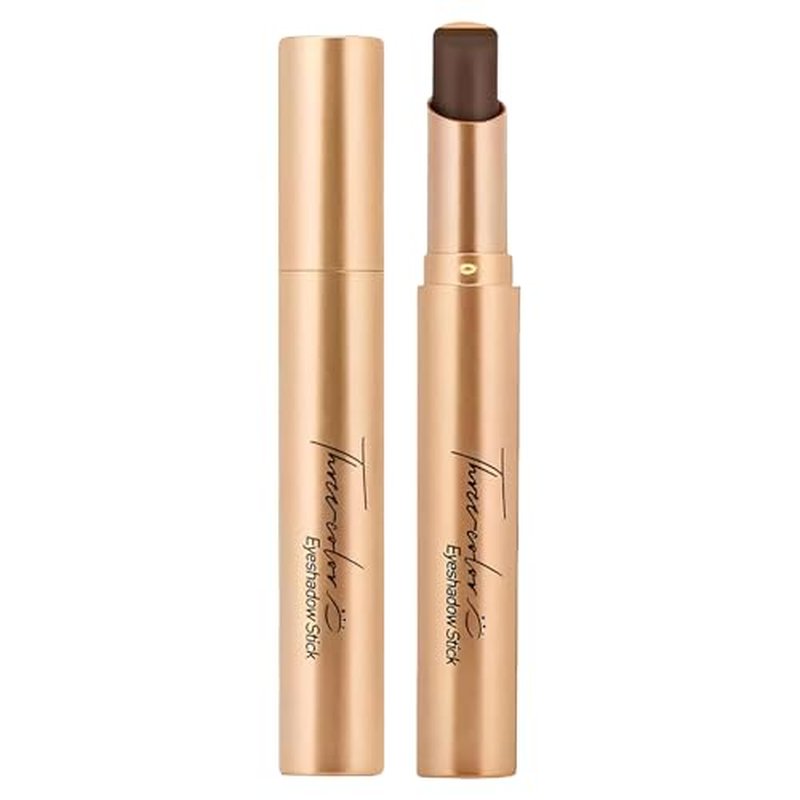 3 Colors Cream Eyeshadow Stick, Silky Smooth Long Lasting Waterproof Eye Shadow Makeup Stick, Easy Application Matte Finish Eyeshadow Pencil - 01 Matte Earth