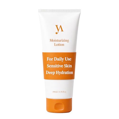 Yashuv Korean Face & Body Moisturizer with Patented smEGF & Cica — Fragrance-Free Hydrating Lotion, 6.76 fl oz