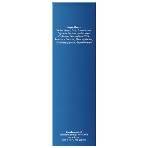 Bioelements Moisture x10 - 1 fl oz - Super-Hydrating Hyaluronic Acid Facial Serum - For Dry & Combination Skin Types - Vegan, Gluten Free - Never Tested on Animals