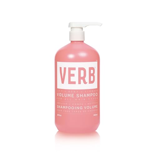VERB Volume Shampoo Black Currant + Sweet Floral Scent - Weightless, Body-Boosting Hair Cleanser