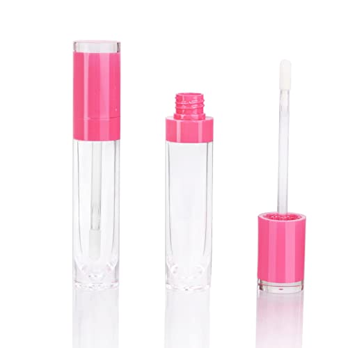 COSIDEA Rose Pink 8ml Lip Gloss Tubes 26 pcs DIY Cosmetic Packaging