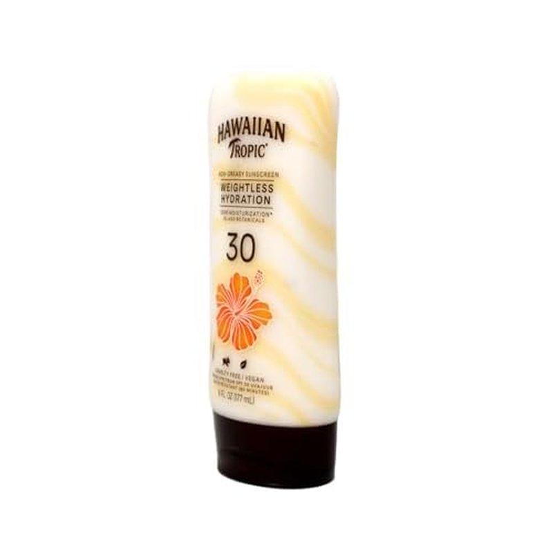 Hawaiian Tropic Sunscreen Silk Hydration Moisturizing Broad Spectrum Sun Care Sunscreen Lotion - SPF 30, 6 Ounce