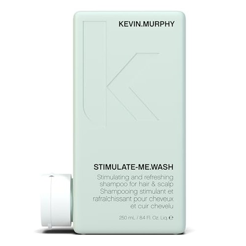 KEVIN.MURPHY STIMULATE-ME.WASH - Clarifying Shampoo for Hair & Scalp - For All Types - Stimulates Hair - Strengthening - Cruelty Free Shampoo - 250 mL / 8.4 fl oz