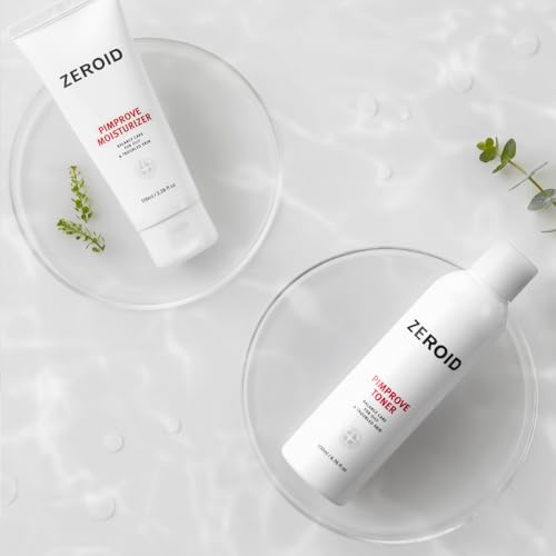ZEROID Pimprove Facial Toner 200ml - pH Balanced, Hydrating AHA/LHA Toner