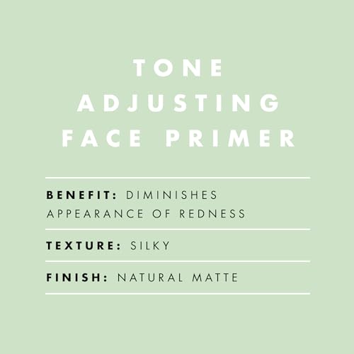 e.l.f. Tone Adjusting Face Primer, Makeup Primer For Neutralizing Uneven Skin Tones & Redness, Grips Makeup To Last, Vegan & Cruelty-free, Small