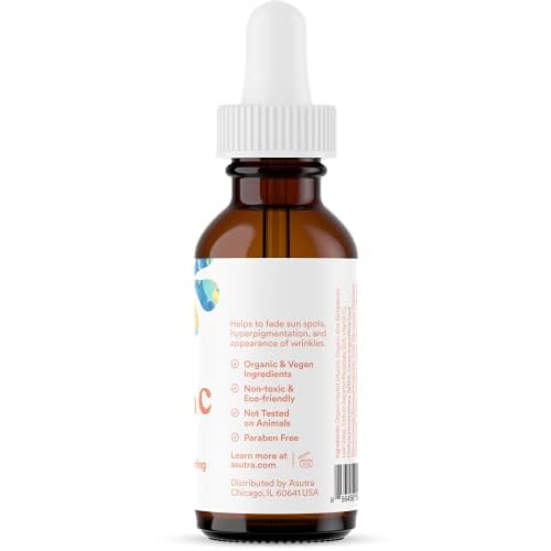 ASUTRA Face Serum Variety Pack, 3 Products - 1 fl oz 2.5% Retinol, 1 lf oz 20% Vitamin C, 1 fl oz Hyaluronic Acid Face Serum