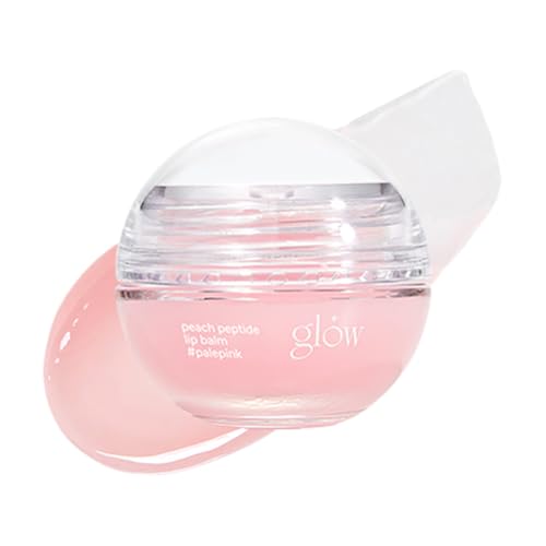 Glow Peach Peptide Repair Lip Balm - Palepink Variation, 0.3 oz, Fragrance-Free