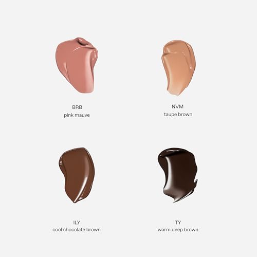 Liquid Eyeshadow Matte - BRB, Velvety Pigment, Longwear, Waterproof, Precise Applicator - r.e.m. Beauty by Ariana Grande