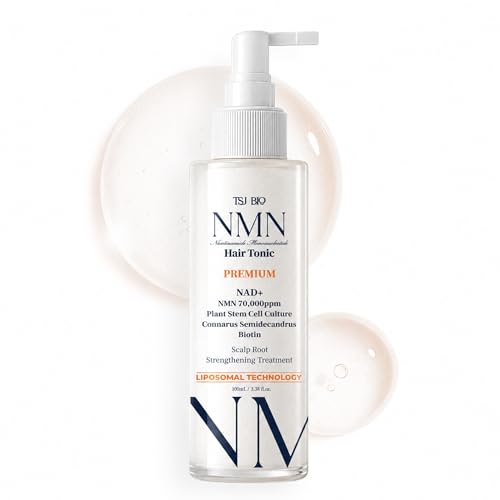TSJ Bio NMN & NAD+ Hair Tonic - Supports Hair Growth & Scalp Health