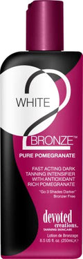 Devoted Creations WHITE 2 BRONZE Pomegranate Tanning Lotion - 8.5 oz
