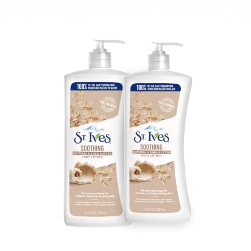 Moisturizing Hand & Body Lotion with Oatmeal & Shea Butter - Pack of 8, 21 fl oz