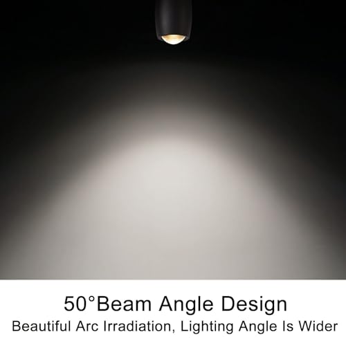 Black Pendant Lights Kitchen Island 2-Pack - Modern Dimmable LED Fixtures